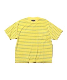BEAMS PLUS | Pocket Tee Pile Stripe(Tシャツ/カットソー)