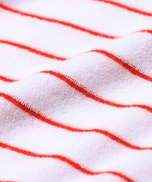 BEAMS PLUS（ビームスプラス）の「Pocket Tee Pile Stripe（Tシャツ/カットソー・メンズ・ブルー/ホワイト/イエロー・SMALL/MEDIUM/LARGE/XX-LARGE/X-LARGE）」の9枚目の写真