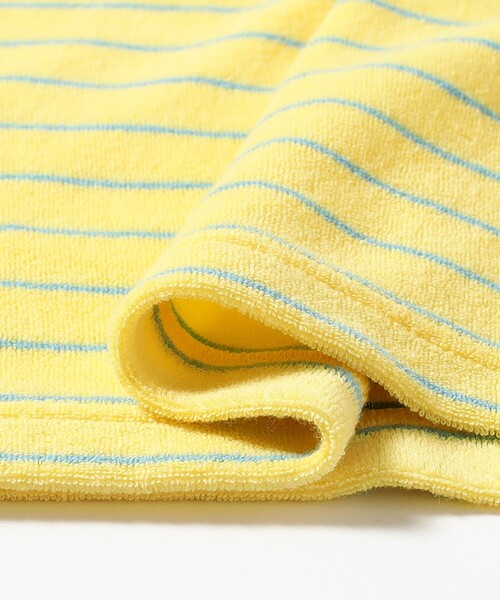 BEAMS PLUS(ビームスプラス)の「Pocket Tee Pile Stripe(Tシャツ/カットソー・メンズ・ブルー/ホワイト/イエロー・SMALL/MEDIUM/LARGE/XX-LARGE/X-LARGE)」の16枚目の写真