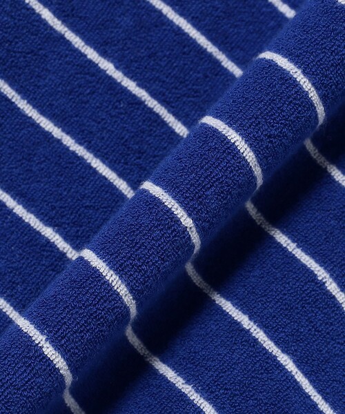 BEAMS PLUS(ビームスプラス)の「Pocket Tee Pile Stripe(Tシャツ/カットソー・メンズ・ブルー/ホワイト/イエロー・SMALL/MEDIUM/LARGE/XX-LARGE/X-LARGE)」の5枚目の写真