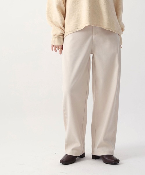 NOAHL(ノアル)の「【NOAHL】起毛ツイルボタンデザインカーブパンツ(その他パンツ・レディース・ブラウン/チャコールグレー/アイボリー・S/M)」の5枚目の写真