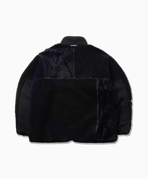 and wander（アンドワンダー）の「【and wander】Mix boa jacket（ブルゾン・メンズ・ブラック/ブラウン・M/L）」の10枚目の写真