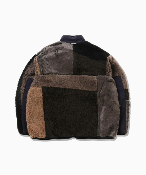 and wander（アンドワンダー）の「【and wander】Mix boa jacket（ブルゾン・メンズ・ブラック/ブラウン・M/L）」の12枚目の写真