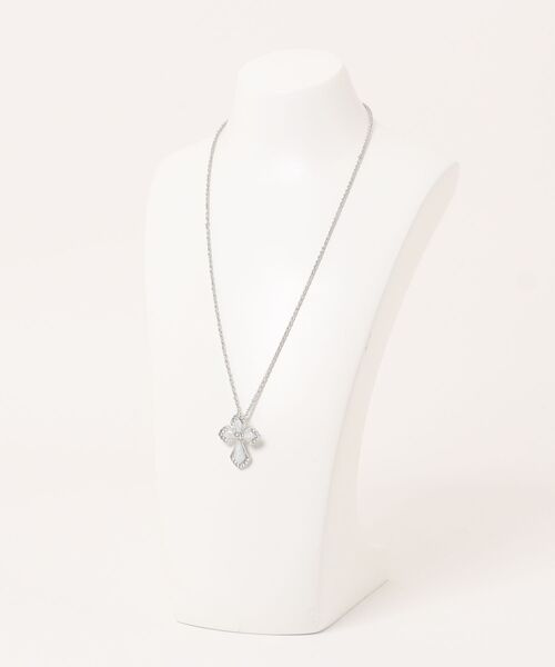 UP START(アップスタート)の「Y2Kハートクロスネックレス(RO)(ネックレス・レディース・シルバー・FREE)」の10枚目の写真