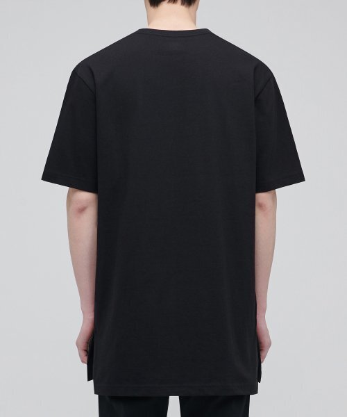 MUSINSA STANDARD(ムシンサスタンダード)の「レイヤードクルーネック半袖Tシャツ_ロング丈2パック(Tシャツ/カットソー・レディース・その他・S/XS/M)」の9枚目の写真
