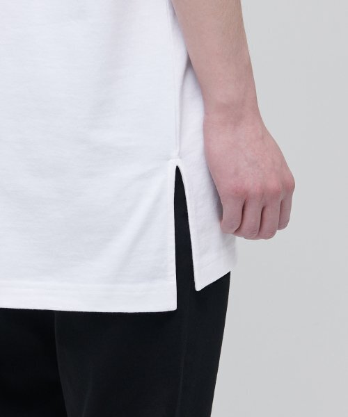 MUSINSA STANDARD(ムシンサスタンダード)の「レイヤードクルーネック半袖Tシャツ_ロング丈2パック(Tシャツ/カットソー・レディース・その他・S/XS/M)」の13枚目の写真