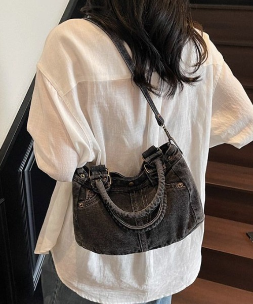 セール】デニムショルダーバッグ（ショルダーバッグ）｜ViViDAY