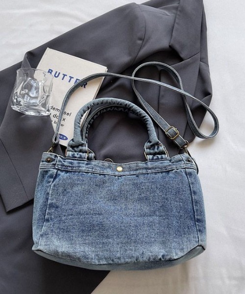 セール】デニムショルダーバッグ（ショルダーバッグ）｜ViViDAY