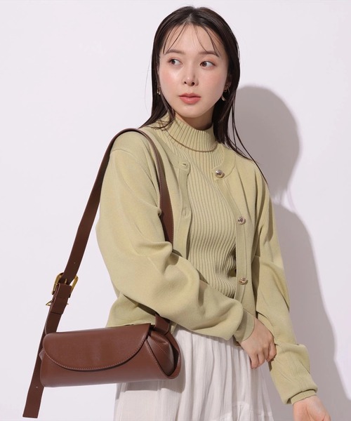 Mystrada（マイストラーダ）の「金釦ニットアンサンブル（ニット/セーター・レディース・ピンクベージュ/グリーン系その他2/ホワイト/ネイビー/ブラック・38）」の4枚目の写真