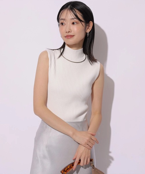 Mystrada（マイストラーダ）の「金釦ニットアンサンブル（ニット/セーター・レディース・ピンクベージュ/グリーン系その他2/ホワイト/ネイビー/ブラック・38）」の16枚目の写真