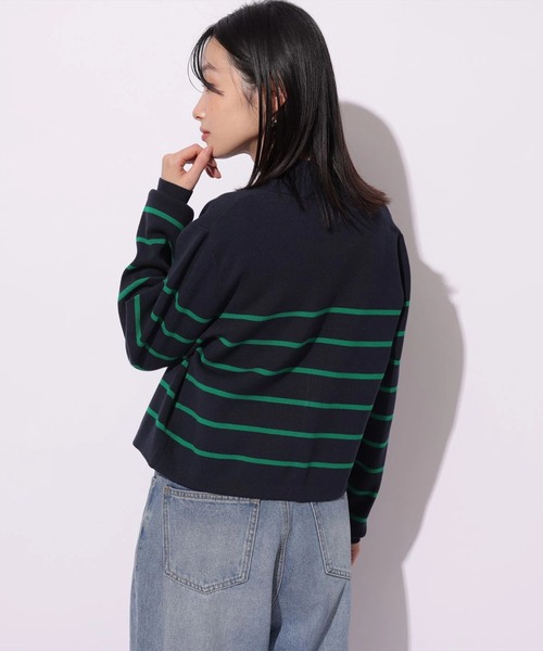 Mystrada（マイストラーダ）の「金釦ニットアンサンブル（ニット/セーター・レディース・ピンクベージュ/グリーン系その他2/ホワイト/ネイビー/ブラック・38）」の10枚目の写真