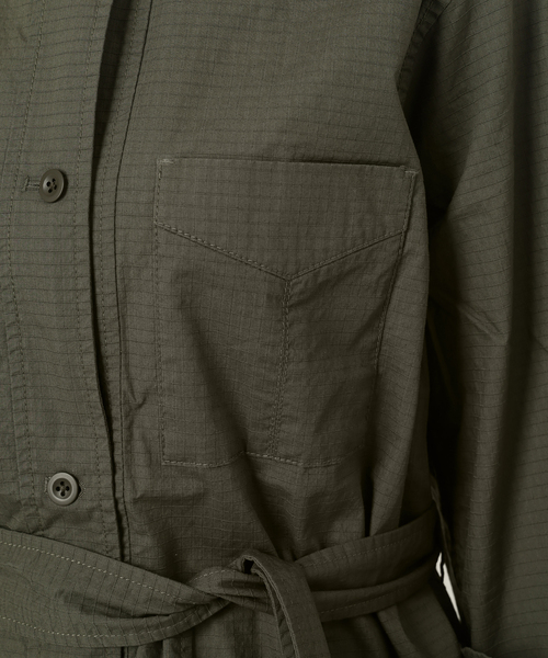 追加》ノーカラーサファリブルゾン（その他アウター）｜SLOBE IENA