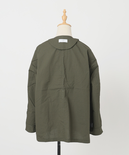 専用スローブIENA 完売品　ノーカラーサファリブルゾン ノーカラーサファリブルゾン スローブイエナ 【公式通販】
