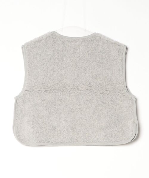COLD BREAKER（コールドブレーカー）の「COLD BREAKER SHORT LENGTH VEST  CAMINO  コールドブレイカー ショート丈ベスト（ベスト・レディース・シルバーグレー/チョコ/ナチュラル/チャコールグレー/オフホワイト/ブラック/ライトベージュ/ブラウン・MEDIUM/SMALL/X-SMALL/LARGE）」の12枚目の写真
