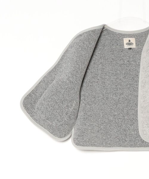 COLD BREAKER（コールドブレーカー）の「COLD BREAKER SHORT LENGTH VEST  CAMINO  コールドブレイカー ショート丈ベスト（ベスト・レディース・シルバーグレー/チョコ/ナチュラル/チャコールグレー/オフホワイト/ブラック/ライトベージュ/ブラウン・MEDIUM/SMALL/X-SMALL/LARGE）」の13枚目の写真