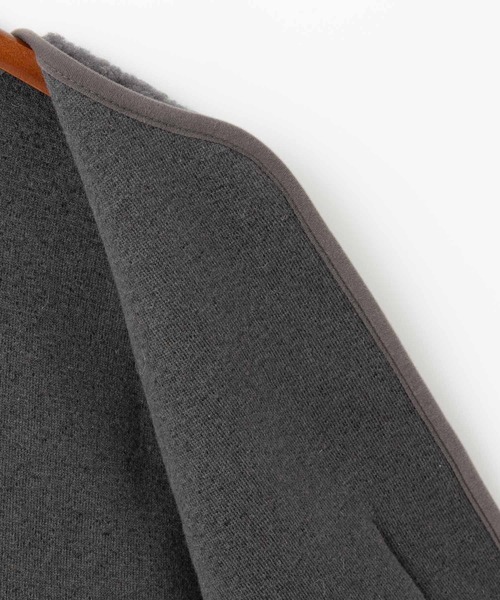 COLD BREAKER（コールドブレーカー）の「COLD BREAKER SHORT LENGTH VEST  CAMINO  コールドブレイカー ショート丈ベスト（ベスト・レディース・シルバーグレー/チョコ/ナチュラル/チャコールグレー/オフホワイト/ブラック/ライトベージュ/ブラウン・MEDIUM/SMALL/X-SMALL/LARGE）」の9枚目の写真