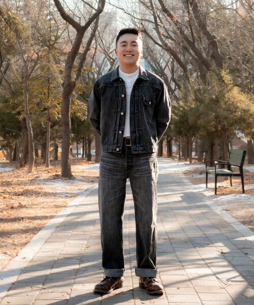 OUTSTANDING(アウトスタンディング)の「40S SELVEDGE STRAIGHT PANTS_WASHED BLACK(デニムパンツ・メンズ・その他・SMALL/LARGE/MEDIUM)」の3枚目の写真
