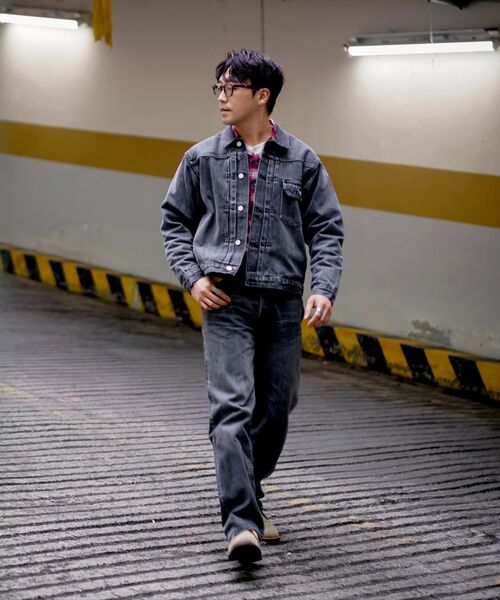 OUTSTANDING(アウトスタンディング)の「40S SELVEDGE STRAIGHT PANTS_WASHED BLACK(デニムパンツ・メンズ・その他・SMALL/LARGE/MEDIUM)」の18枚目の写真