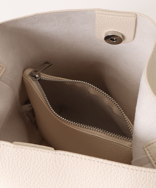AMERICAN HOLIC（アメリカンホリック）の「【2SET】2WAYショルダーバッグinポーチ（ショルダーバッグ・レディース・アイボリー/ブラウン/ブラック・FREE）」の8枚目の写真