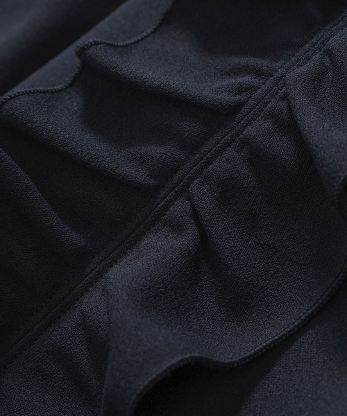 BARNYARDSTORM(バンヤードストーム)の「BARNYARDSTORM / 袖フリルブラウス / マシンウォッシャブル <セットアップ対応>(シャツ/ブラウス・レディース・ホワイト/ネイビー・FREE)」の8枚目の写真