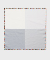 Paul Smith（ポールスミス）の「ブロッキングシグネチャートリム ポケットチーフ【250381 CHIF】（ポケットチーフ）」