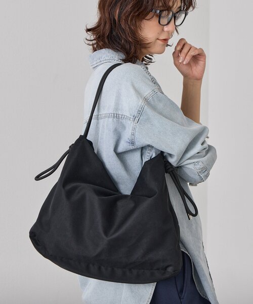 RIVE DROITE（リヴドロワ）の「予約【A4サイズ対応】メッシュワンハンドルトートバッグ（トートバッグ・レディース・ブラック/ブラウン・FREE）」の5枚目の写真