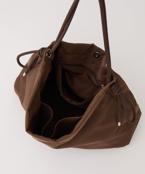 RIVE DROITE（リヴドロワ）の「予約【A4サイズ対応】メッシュワンハンドルトートバッグ（トートバッグ・レディース・ブラック/ブラウン・FREE）」の19枚目の写真