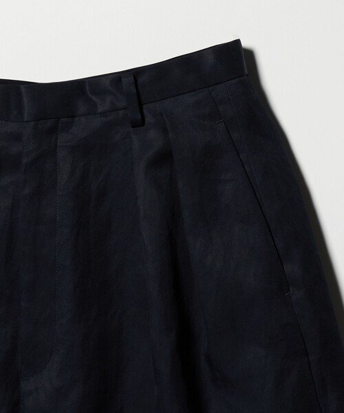 6(ロク)の「<6(ROKU)>コットン ビッグ ショートパンツ(その他パンツ・レディース・ネイビー・34/36/38)」の9枚目の写真