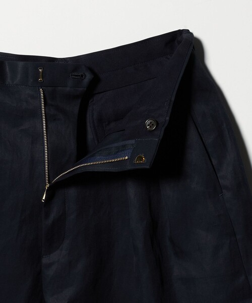 6(ロク)の「<6(ROKU)>コットン ビッグ ショートパンツ(その他パンツ・レディース・ネイビー・34/36/38)」の6枚目の写真