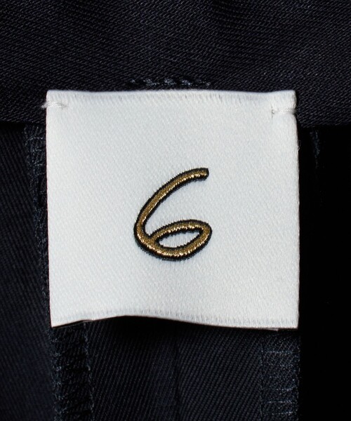 6(ロク)の「<6(ROKU)>コットン ビッグ ショートパンツ(その他パンツ・レディース・ネイビー・34/36/38)」の3枚目の写真