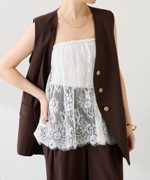 COLLAGE GALLARDAGALANTE | レースレイヤードミニ(スカート)