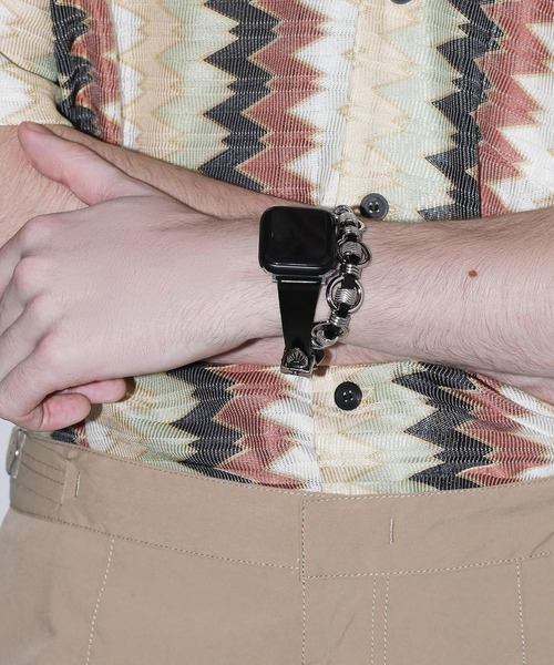 TOGA TOO/トーがトゥー】Ring metal watch belt/リングメタルウォッチ