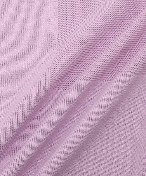 ADAM ET ROPE'（アダムエロペ）の「【WEB限定】・【サステナブル】セレクトネックカーディガン（カーディガン/ボレロ・レディース・オフホワイト/チャコールグレー/ブルー系その他2/ラベンダー/ネイビー/キナリ・FREE）」の10枚目の写真