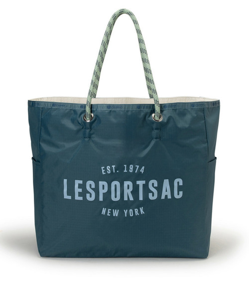 LeSportsac(レスポートサック)の「LARGE 2 WAY TOTE 2ウェイブルーインディゴ/メレンゲ(トートバッグ・レディース・ブルー・FREE)」の5枚目の写真