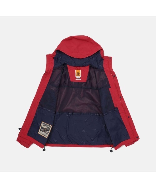 Timberland（ティンバーランド）の「ウォータープルーフ フード ジャケット メンズ（マウンテンパーカー・メンズ・レッド・LARGE/XX-LARGE/X-LARGE/MEDIUM）」の3枚目の写真