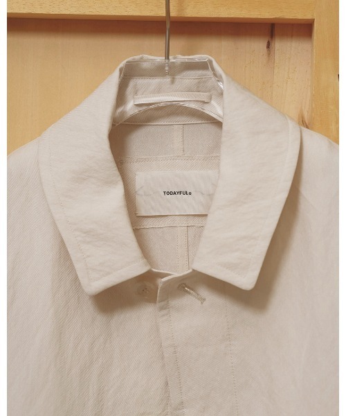 TODAYFUL(トゥデイフル)の「Soutiencollar Washed Jacket(テーラードジャケット・レディース・ブラック/アイボリー・38inch/36inch)」の22枚目の写真