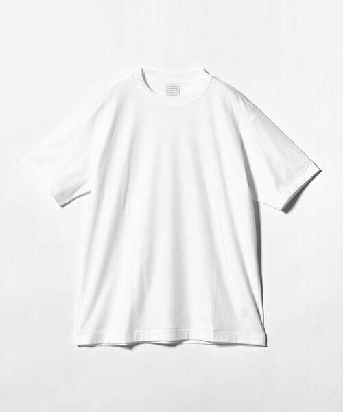 GOOD PEOPLE GOOD STITCHING GOOD PRODUCT(グッドピープルグッドスティッチンググッドプロダクト)の「<GOOD PEOPLE GOOD STITCHING GOOD PRODUCT>ショートスリーブ Tシャツ(Tシャツ/カットソー・メンズ・ホワイト/ネイビー・XL/L/M)」の2枚目の写真