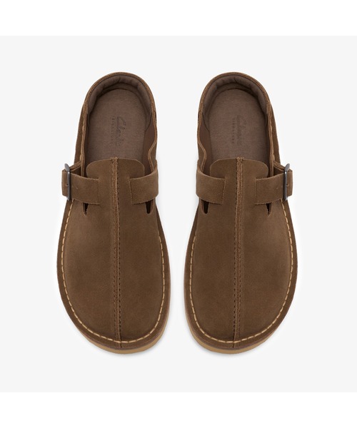 Clarks(クラークス)の「Solsbury Mule / ソルスブリーミュール (カーキスエード)(サンダル・メンズ・カーキ・UK10/UK9.5/UK9/UK8.5/UK8/UK7.5/UK7/UK6.5/UK6)」の9枚目の写真