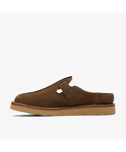 Clarks(クラークス)の「Solsbury Mule / ソルスブリーミュール (カーキスエード)(サンダル・メンズ・カーキ・UK10/UK9.5/UK9/UK8.5/UK8/UK7.5/UK7/UK6.5/UK6)」の5枚目の写真