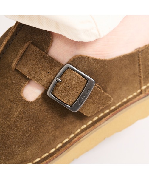 Clarks(クラークス)の「Solsbury Mule / ソルスブリーミュール (カーキスエード)(サンダル・メンズ・カーキ・UK10/UK9.5/UK9/UK8.5/UK8/UK7.5/UK7/UK6.5/UK6)」の19枚目の写真