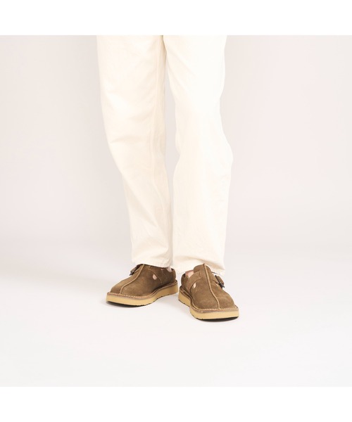 Clarks(クラークス)の「Solsbury Mule / ソルスブリーミュール (カーキスエード)(サンダル・メンズ・カーキ・UK10/UK9.5/UK9/UK8.5/UK8/UK7.5/UK7/UK6.5/UK6)」の14枚目の写真