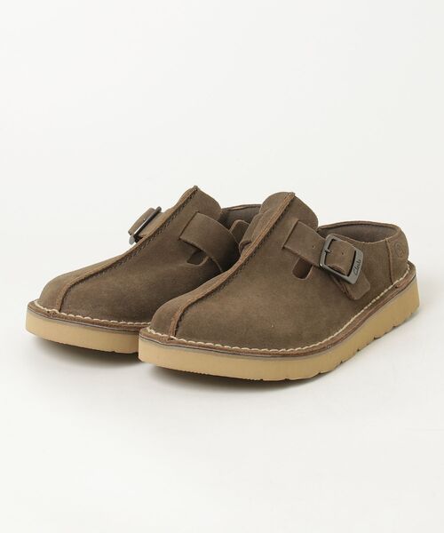Clarks(クラークス)の「Solsbury Mule / ソルスブリーミュール (カーキスエード)(サンダル・メンズ・カーキ・UK10/UK9.5/UK9/UK8.5/UK8/UK7.5/UK7/UK6.5/UK6)」の22枚目の写真