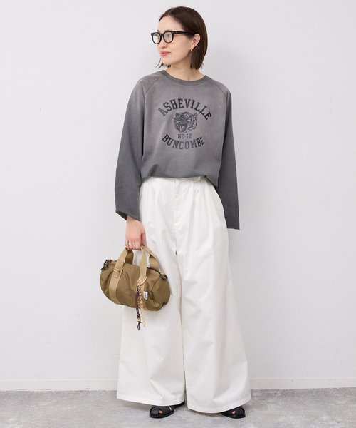 SLOBE IENA(スローブイエナ)の「タックワイドパンツ(その他パンツ・レディース・ホワイト/ブラウン・36/38)」の22枚目の写真