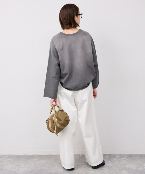 SLOBE IENA(スローブイエナ)の「タックワイドパンツ(その他パンツ・レディース・ホワイト/ブラウン・36/38)」の18枚目の写真