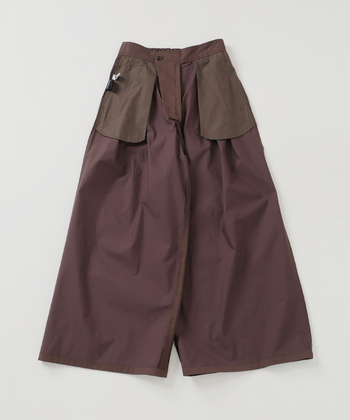 SLOBE IENA(スローブイエナ)の「タックワイドパンツ(その他パンツ・レディース・ホワイト/ブラウン・36/38)」の8枚目の写真
