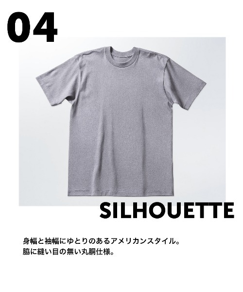 HANES(ヘインズ)の「【Hanes/ヘインズ】メンズ 大きいサイズ MOKU クルーネックTシャツ(Tシャツ/カットソー・メンズ・ヘザーグレー・XXL)」の20枚目の写真
