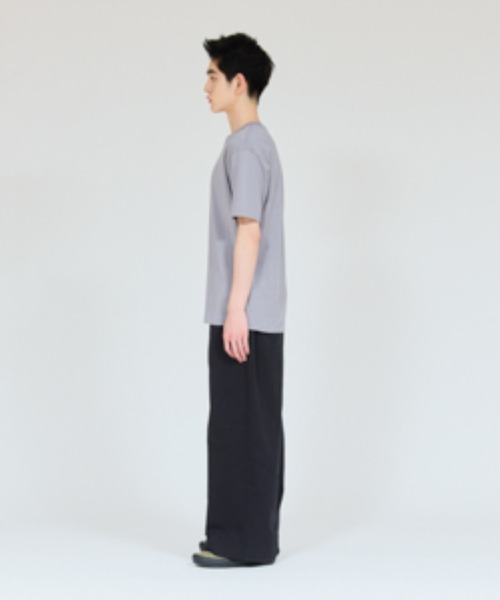 HANES(ヘインズ)の「【Hanes/ヘインズ】メンズ 大きいサイズ MOKU クルーネックTシャツ(Tシャツ/カットソー・メンズ・ヘザーグレー・XXL)」の14枚目の写真