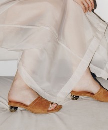 LE VERNIS | [LE VERNIS] Metal heel sandals(サンダル)