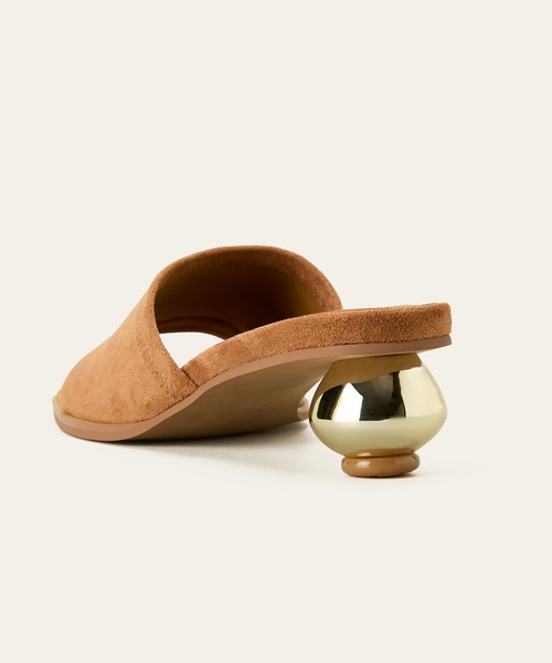 LE VERNIS（ル・ベルニ）の「[LE VERNIS] Metal heel sandals（サンダル・レディース・ブラウン/ブルー/ブラック・24.5/23.5）」の12枚目の写真