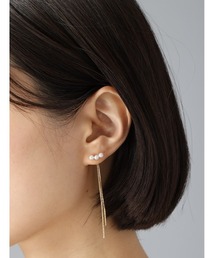Edit Sheen | ミニパールバックシャンピアス(ピアス（両耳用）)